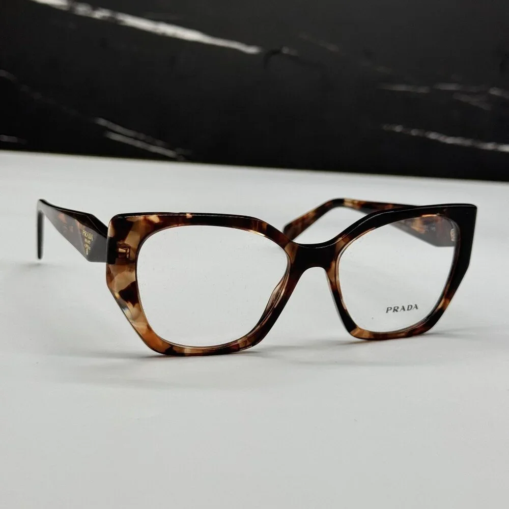 NEW PRADA PR18WV 07R1O1 EYEGLASSES PR 18WV 07R1O1 HAVANA WOMEN EYEWEAR VPR 18W